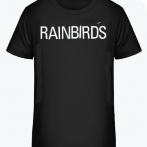 T-Shirt, mit dem aktuellem RAINBIRDS-Logo zur Through The Web Of Time-Tour